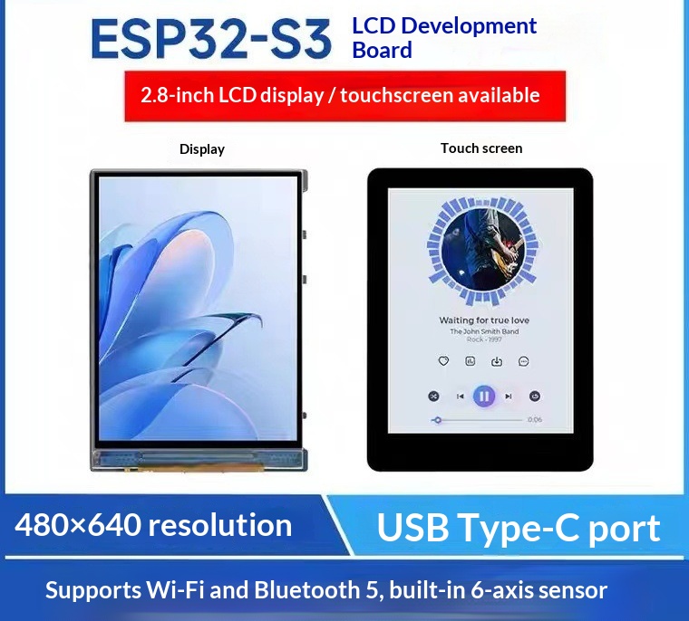 Esp32 Wifi Bluetooth - Esp32-s3 2.8 inch display ontwikkelbord met