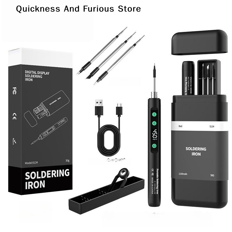 Diy Electronics Repair - 【TO】Draadloze soldeerbout met intelligente temperatuurregeling, snelle