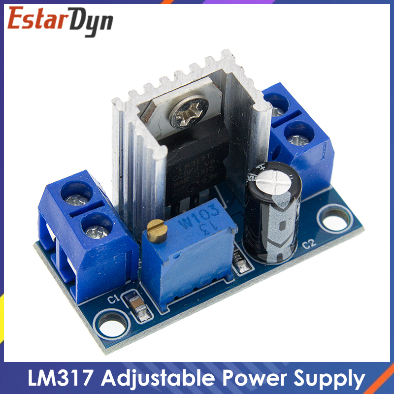 Lm317 Voltage Regulator - Lm317 Instelbare Spanningsregelaar Voeding Lm317 DC-DC