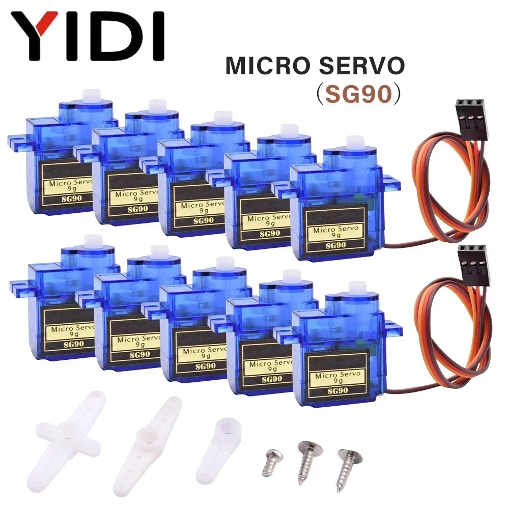 Servo Motor Sg90 - 2/4/5/10/20Pcs Arduino Analoge Micro Servomotor Sg90