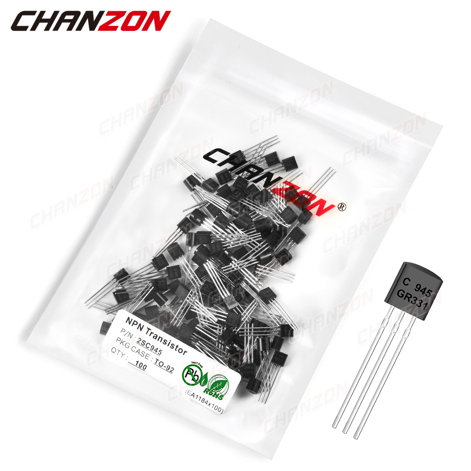 Diy Electronics Youtube - 100Pcs 2SC945 To-92 Npn Transistor Bipolaire