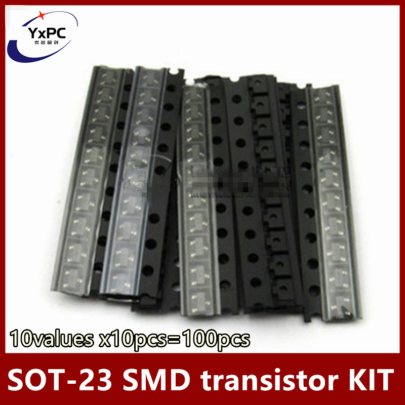 Mosfet Transistor Set - 10 waarden x10 stks = 100