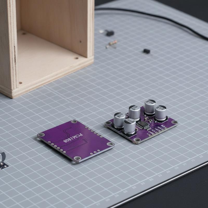 Diy Analog Electronics - NIEUWE 24Bit PCM1808 Stereo ADC Module