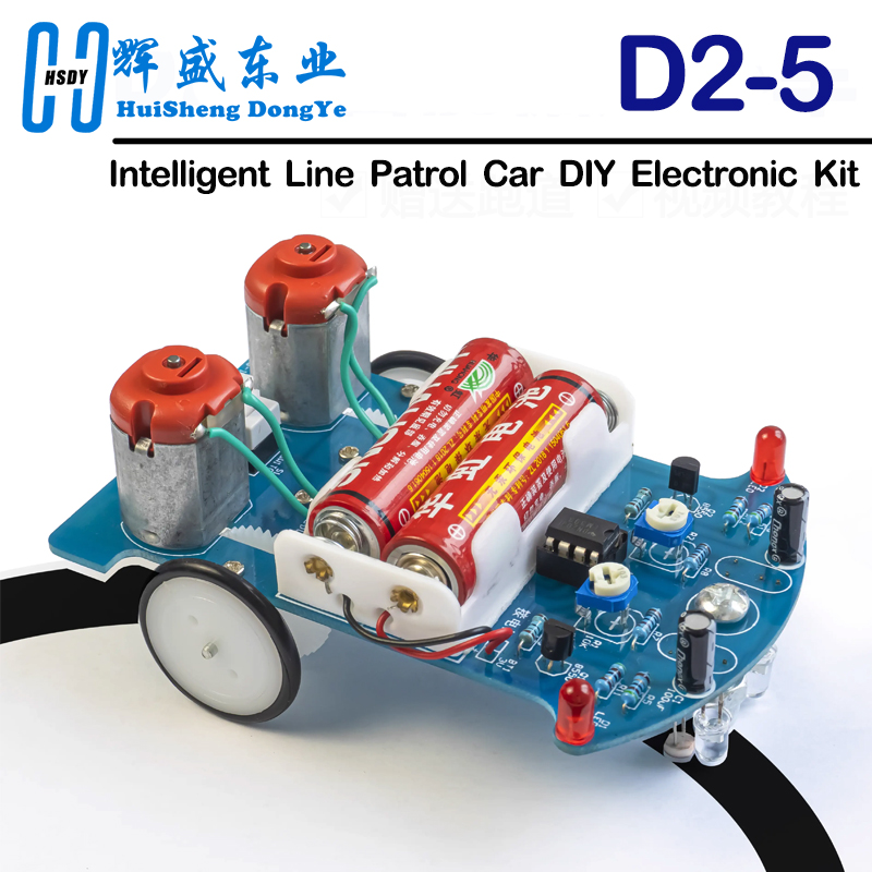 Diy Electronics Workbench - D2-5 Intelligente baan auto elektronische productie