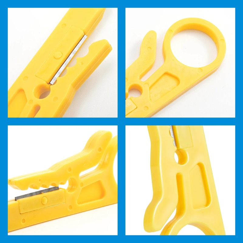 Wire Stripper Cutter - Kabelstripper Draadknipper Krimptang Multi Stripper Mes