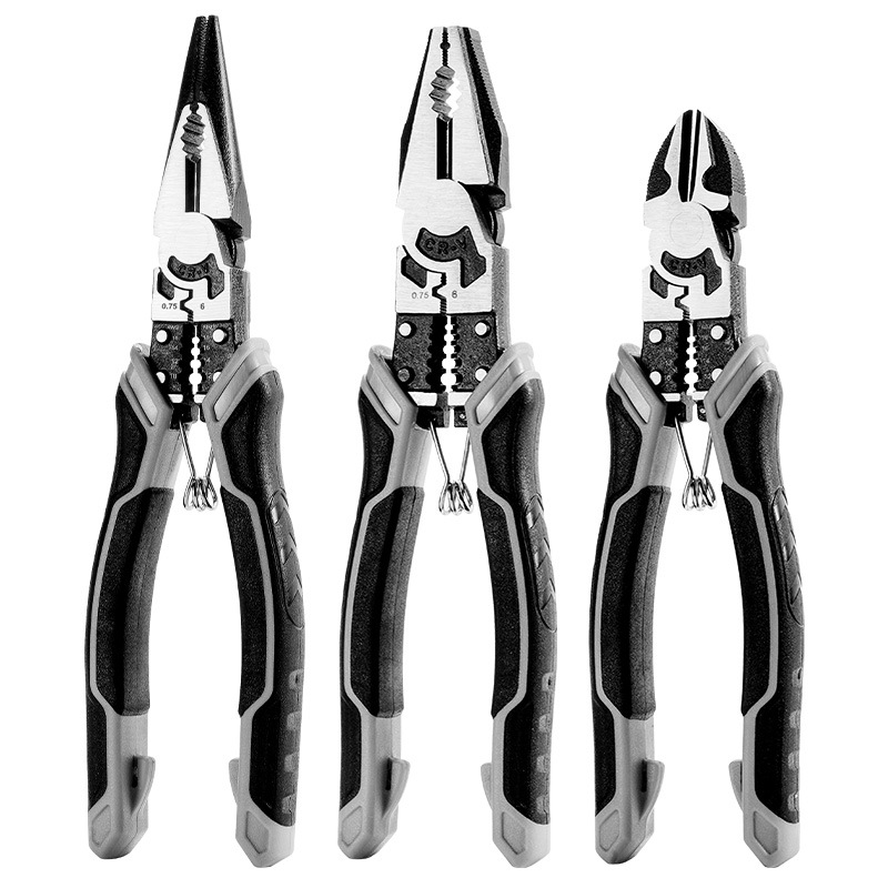 Wire Stripper Cutter - Universele multifunctionele diagonale tang Punttang Motorreparatiegereedschap