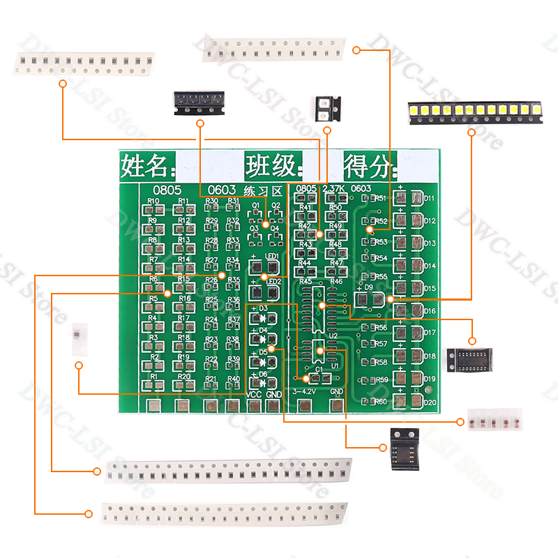 Klasse Kit Patch Componenten L - Diy Electronics Workbench recensie en prijs