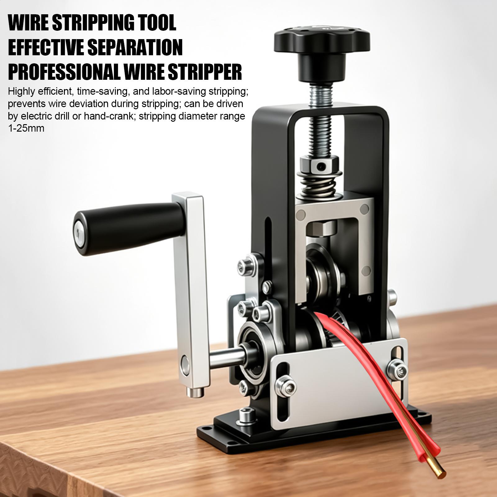 Koperdraadstripper Handkruk Mu - Wire Stripper Cutter recensie en prijs