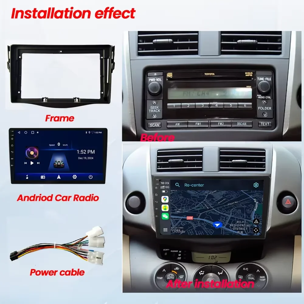 Voertuigradio Fascia 9 inch Fr - Diy Electronics Radio recensie en prijs