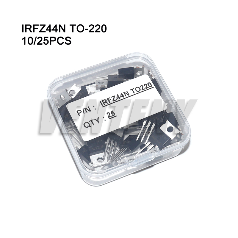 10 stuks 25 stuks IRFZ44N Mosf - Mosfet Transistor Set recensie en prijs