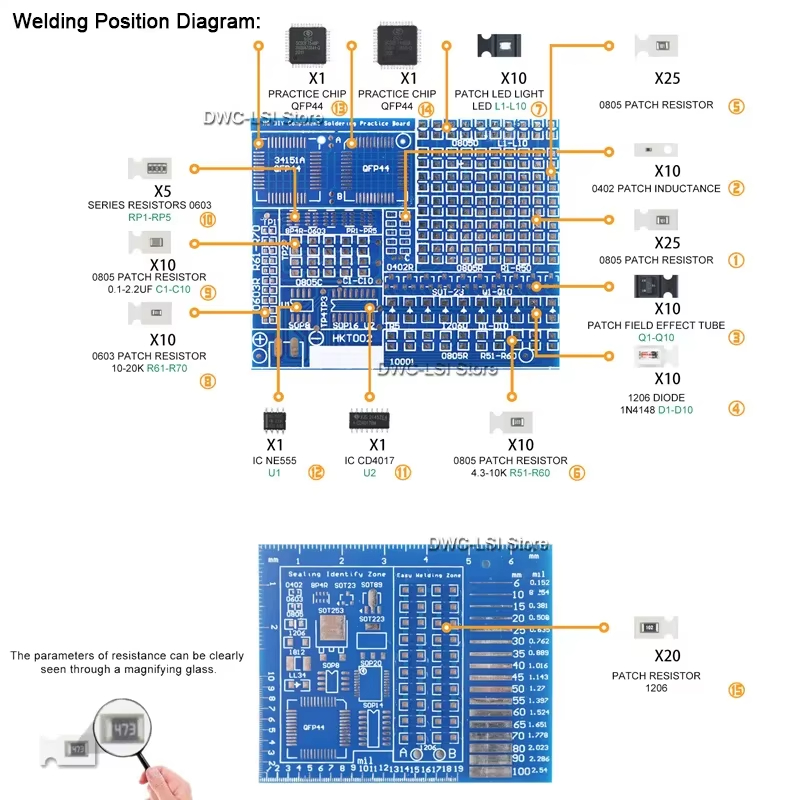02-patchcomponenten Elektronis - Diy Electronics Workbench recensie en prijs
