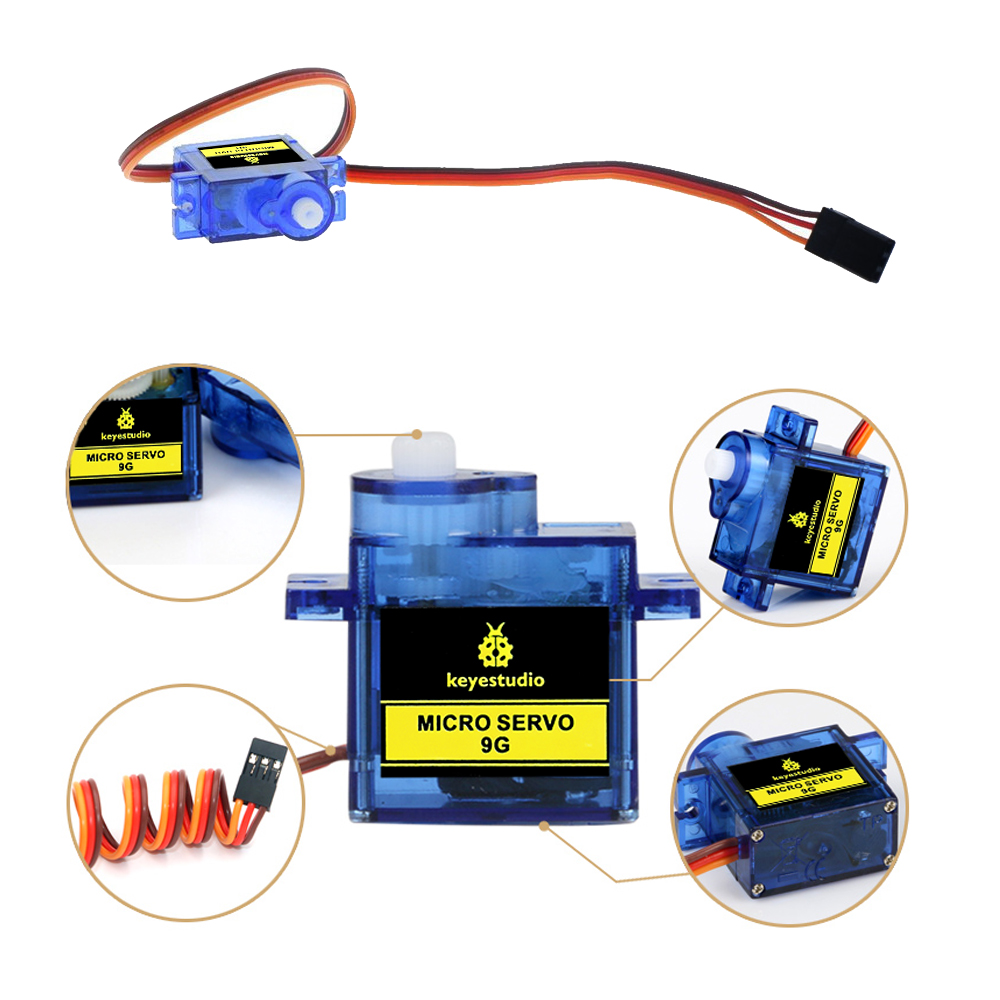 1 stks keyestudio 9G MINI SG90 - Servo Motor Sg90 recensie en prijs