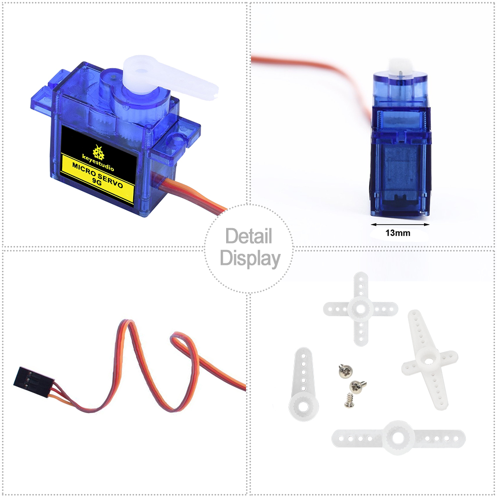 1 stks keyestudio 9G MINI SG90 - Servo Motor Sg90 recensie en prijs