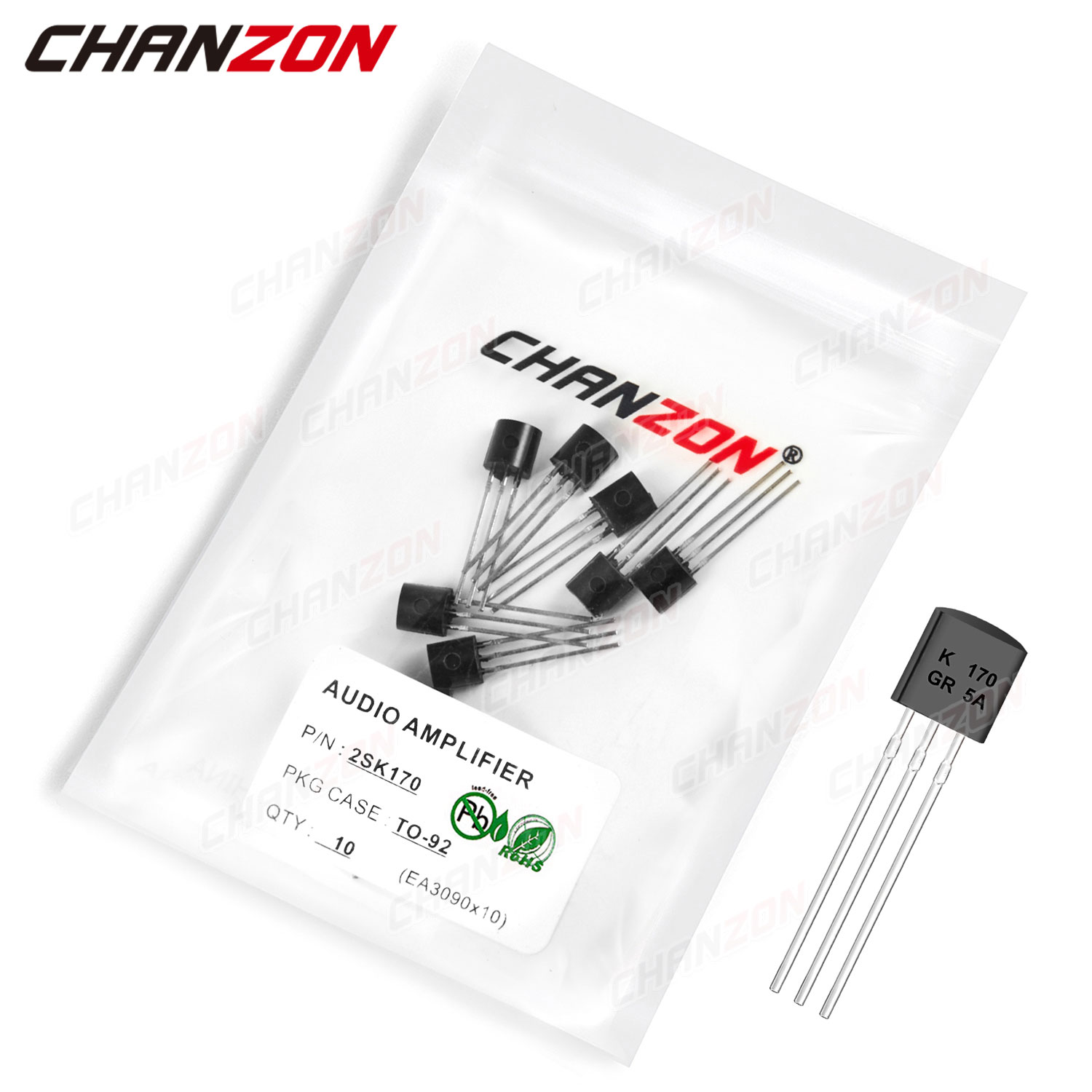 10Pcs 2SK170 Om-92 Audio Verst - Diy Electronics Youtube recensie en prijs
