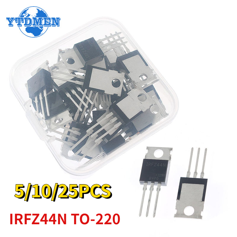 5-25 stks IRFZ44N TO220 IRFZ44 - Mosfet Transistor Set recensie en prijs