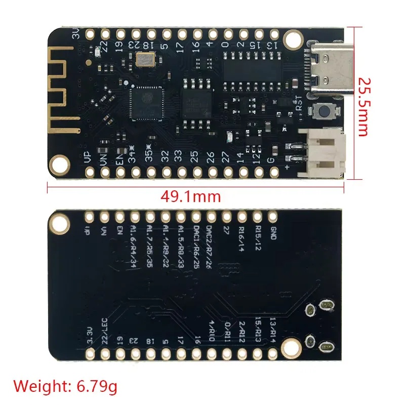ESP32 Lite V1.0.0 Wifi Bluetoo - Esp32 Wifi Bluetooth recensie en prijs