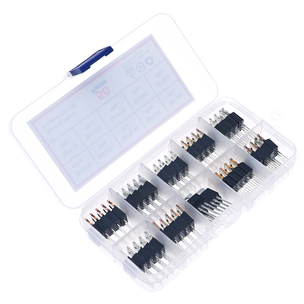 50Pcs 10 Waarden Mosfet Transi - Mosfet Transistor Set recensie en prijs