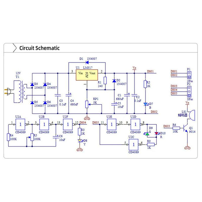 BHTS-2X LM317 Verstelbare span - Lm317 Voltage Regulator recensie en prijs