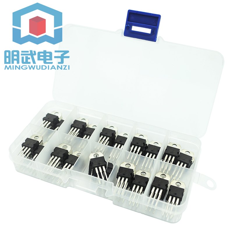 10 Soorten X 5Pcs L7805/L7806/ - Lm317 Voltage Regulator recensie en prijs