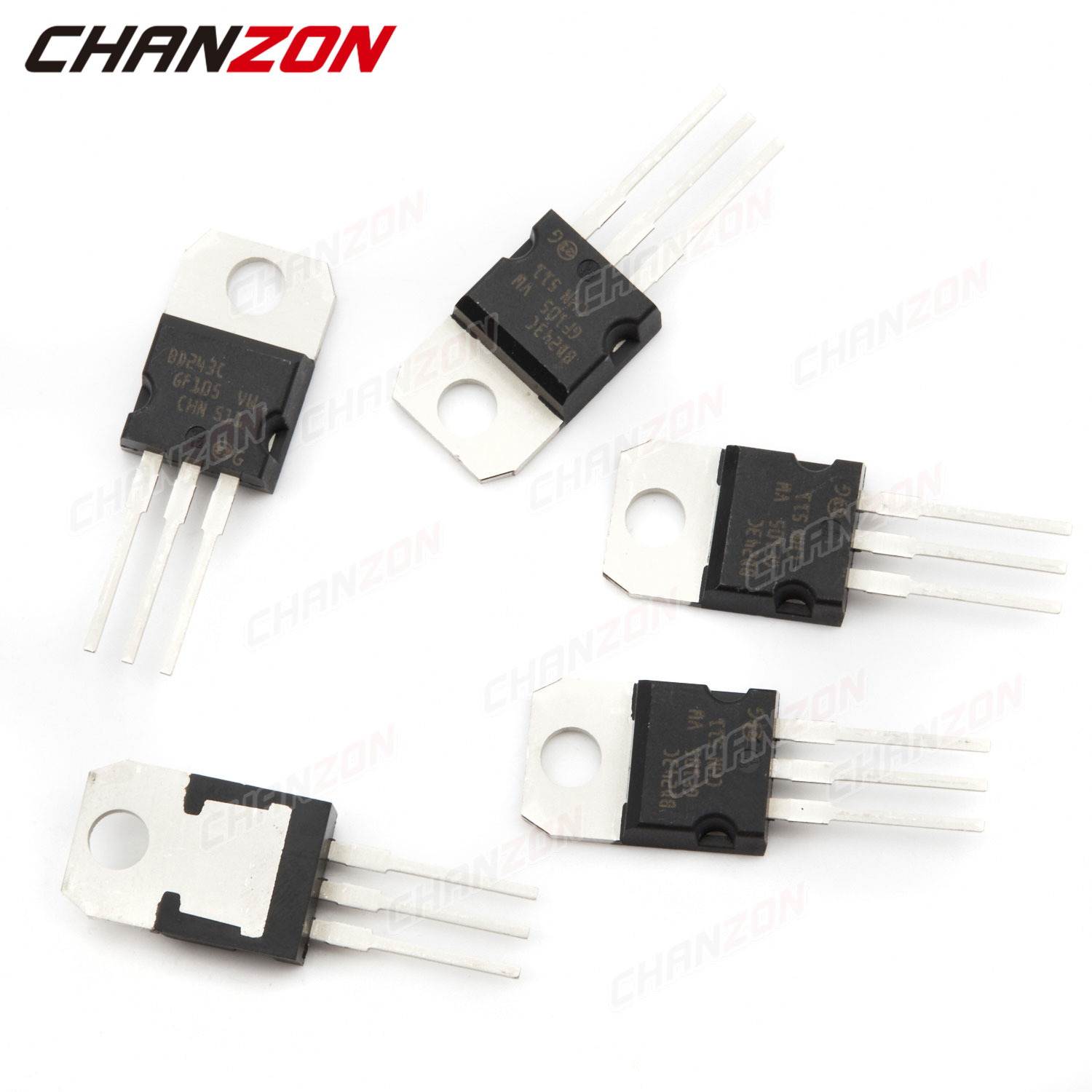 10Pcs BD243C Om-220 BD243 Powe - Diy Electronics Youtube recensie en prijs
