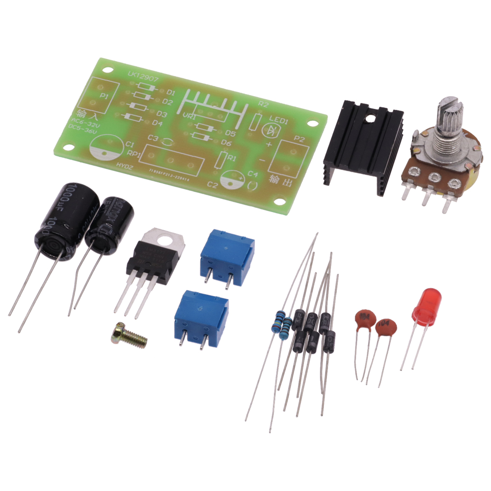 LM317 Verstelbare Gereglemente - Lm317 Voltage Regulator recensie en prijs