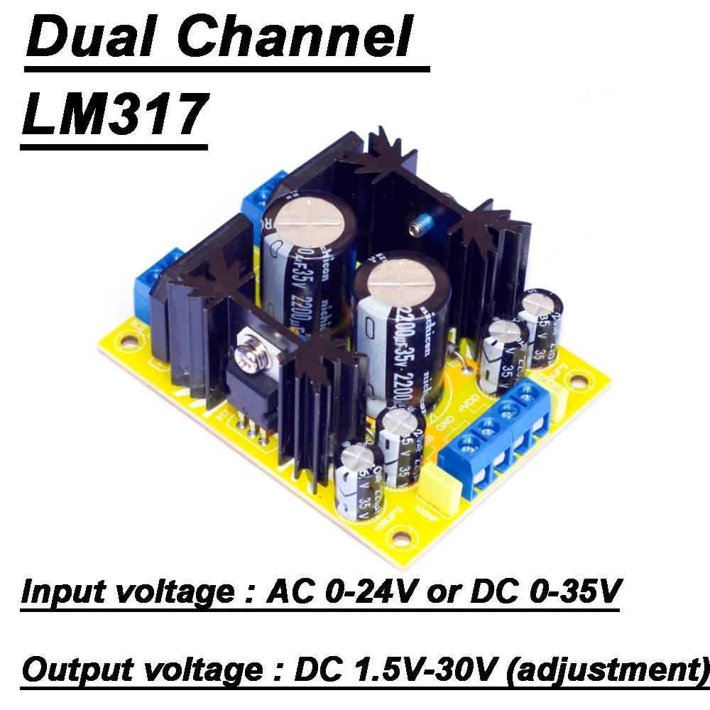 Dual LM317 AC-DC Verstelbare S - Lm317 Voltage Regulator recensie en prijs