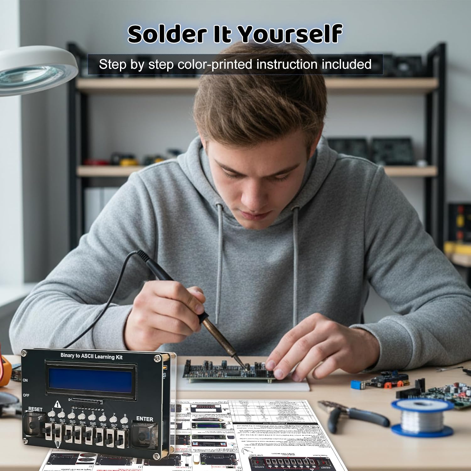 DIY Binaire ASCII-code zender  - Diy Electronics Projects For Adults recensie en prijs
