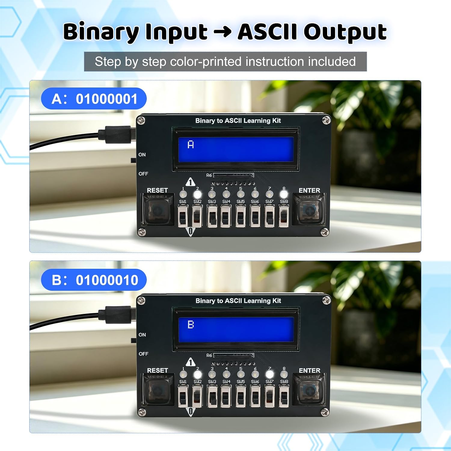 DIY Binaire ASCII-code zender  - Diy Electronics Projects For Adults recensie en prijs